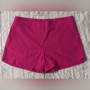 Puma Women's High Waist Magenta Shorts